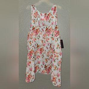 Floral junior tank top - New